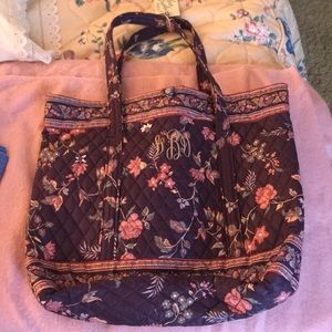 Vintage Vera Bradley large tote